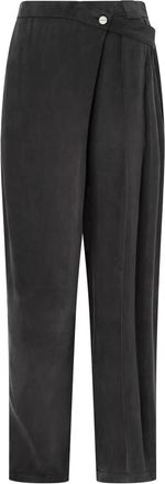 Pinko Straight Broeken - Dames - Straight fit broeken - Zwart - S - Broeken