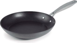 Lacor Fit Sart&eacute;n Antiadherente Anodizada 24 Cm Negro Plateado