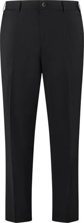 THE (ALPHABET) Getailleerde wollen blend broek - Heren - Chinos - Zwart - L - Wol - Broeken