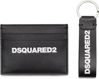 Dsquared2 Zwarte Portemonnees voor Mannen - Heren - Portefeuilles - Zwart - ONE Size - Accessoires