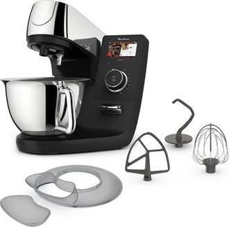 Moulinex Robot Cocina M&aacute;quina 5.5l 1200w 8 Velocidades Pantalla Digital Aplicaci&oacute;n Dedicada - Qa950d10 - Moulinex