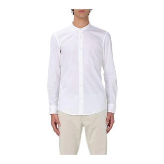 HUGO BOSS Mandarin Collar LongSleeve Shirt