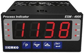Emko Esm-4900 Regulador De Temperatura Negro Preciso
