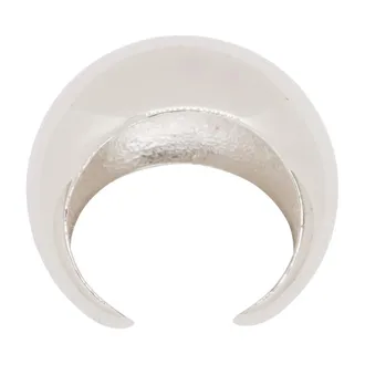 Isabel Marant Accessoires, Dames, Grijs, M, Awa Convex Manchet Armband