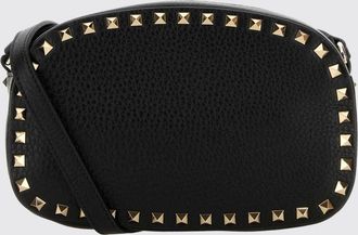 Valentino Garavani Mini borsa a tracolla Rockstud in pelle di vitello ricamata
