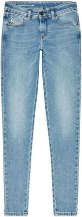 Diesel 5-Pocket Jeans Slandy 2017 Dames - Dames - Skinny Jeans - Blauw - W30 - Katoen - Jeans