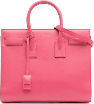 Saint Laurent Pre-owned Saint Laurent Small Leather Sac De Jour Satchel DMR355153 1014