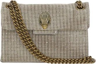 Kurt Geiger Fabric Mini Kensington V - Dames - Mini tas - Geel - ONE Size - Tassen