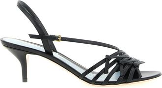 Valentino Garavani Black Leather Heels