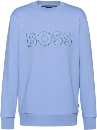 HUGO BOSS Sweatshirts - Dames - Sweatshirts & Hoodies - Blauw - Maat: 3XL