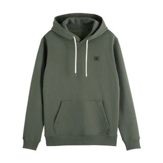 Scotch & Soda Hoodie - Heren - Sweatshirts & Hoodies - Groen - Maat: 2XL