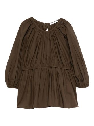 Cecilie Bahnsen cotton blouse - Brown
