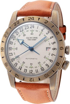 Glycine Mens Airman The Chief Purist 40mm Automatic Watch