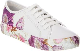 Ferragamo Borg Leather Sneaker