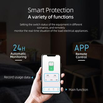 OEM Interruptor Autom&aacute;tico Inteligente Wifi Tuya, Controles Remotos Inal&aacute;mbricos, Interruptor De Control, Aplicaci&oacute;n M&oacute;vil, Visualizaci&oacute;n Del Modo De Bucl