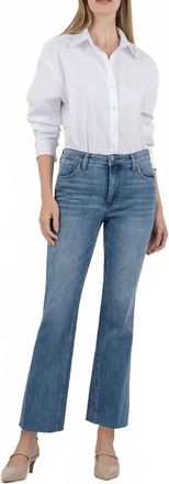 Kut from the Kloth Kelsey High Rise Ankle Flare In Brace