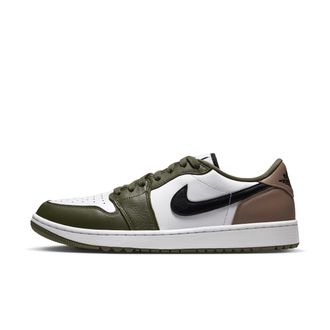 Nike Jordan Mens Air Jordan 1 Low G Golf Shoes in White | DD9315-121