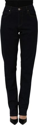 Versace Jeans Couture High Waist Skinny Denim Trouser Jeans - Dames - Skinny Jeans - Blauw - W34 - Denim - Jeans