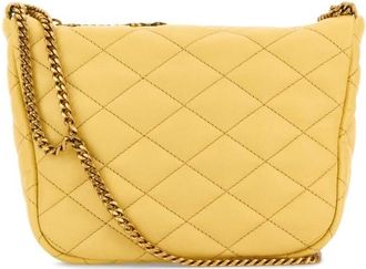 Saint Laurent Yellow Leather Crossbody Bag