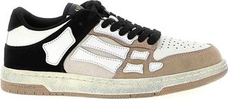 Amiri Distressed Skel Top Low Sneakers