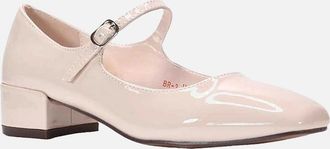 XY London Womens XY London Womens/Ladies Jenna Patent Buckle Low Heel Mary Janes - Pink - Size: 8