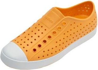 Native Jefferson Vegan Perforated Sneaker in Papor/shell White at Nordstrom Rack, Size 3