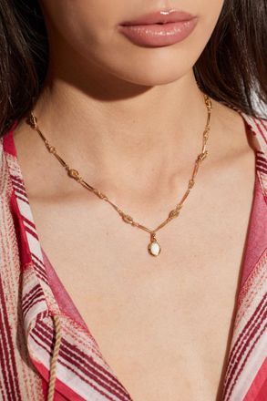 Isabel Marant Short Necklace, Womens, Gold