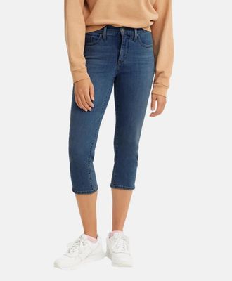 Levi's Womens Levis 311 Capri Jeans Blue Denim Shaping Skinny Leg Cropped DDR2734