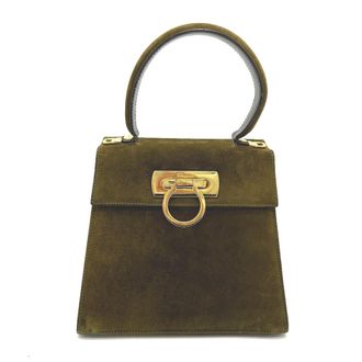 Ferragamo Leather Handbag (Pre-Owned)