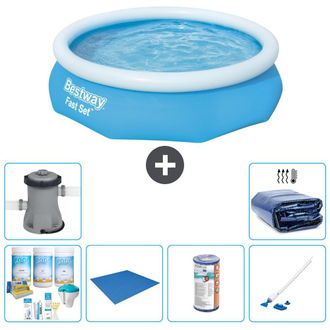 Bestway Piscina Bestway Fast Set Redonda - 305x76 Cm - 7-piezas S21376