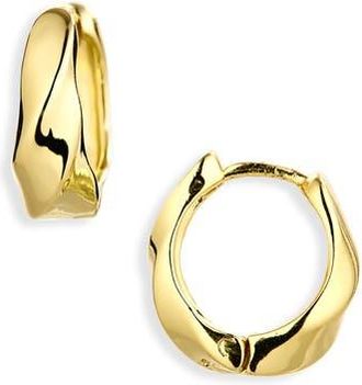 Argento Vivo Twisted Hoop Earrings in Gold at Nordstrom Rack