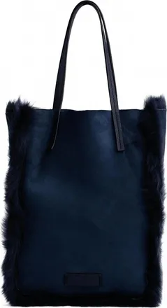 Pedro Garcia Womens Churra Bag In Marina Suede