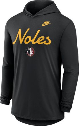 Nike Florida State Legacy Nike Mens Dri-FIT College Long-Sleeve Hooded Top in Black | 01NB00AFSH-L4T