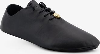 Loewe Womens Sneakers Pebble Soft Leather Black Trainers