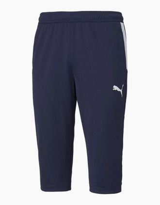 Puma Mens Teamliga Training three quarterPants Tracksuit Bottom Mens - Black - Size: 38/Regular