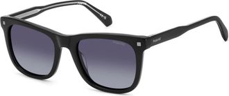 Polaroid Sunglasses, unisex, Black, 53 MM, 4167/S/X 807(Wj) Sunglasses