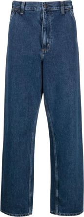 Carhartt Work in Progress Single Knee Pant - Heren - Regular Fit Jeans - Blauw - W33 - Denim - Jeans