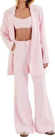 For Love & Lemons Womens Courtney Blazer In Pink