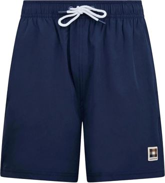 Aquascutum Active Technical Fabric Zwemshorts - Heren - Strandmode - Blauw - M - Badmode