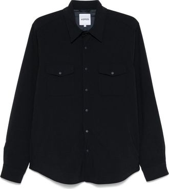 Aspesi Flannel Shirt Jacket