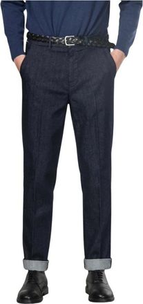 Mason's Il Chinos - Heren - Regular Fit Jeans - Blauw - 2XL - Katoen - Jeans