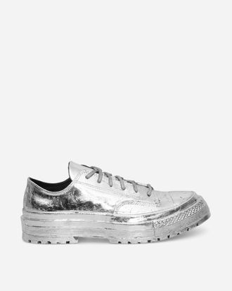 Converse Chuck 70 National Leather Limited Edition Sneakers Silver Foil