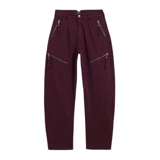 Desigual Mujer, Pantalones, Rojo, Talla: 4XS