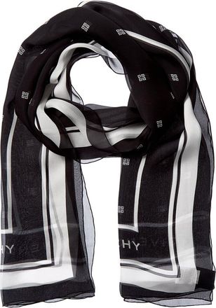 Givenchy Plumetis Silk Scarf