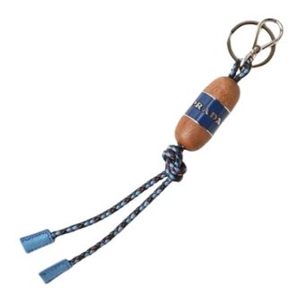 Prada Pre-owned Canvas Sleutelhanger - unisex - Vintage Accessoires - Veelkleurig - ONE Size - Leer - Vintage
