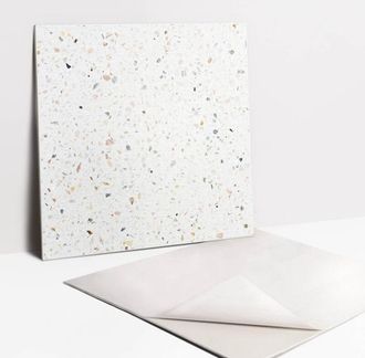 Tulup Pannelli da Parete Autoadesivi - Decorativi - Parete Piastrelle - 9 Pezzi Piastrelle - 9x30x30 cm - Arenaria Fine