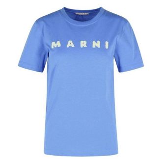 Marni Scribbled Logo Jersey T-Shirt