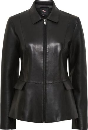 BTF-CPH Bonded Jas - Dames - Leren en Su&egrave;de Jassen - Zwart - L - Leer - Jassen