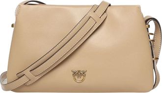 Pinko Pinko, Tassen, Dames, Bruin, ONE Size, Cross Body Bags