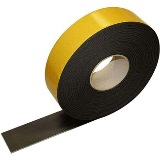 OEM Cinta De Sellado De Espuma Negra Para Puertas Y Ventanas, 50 Mm X 3 Mm X 10 M